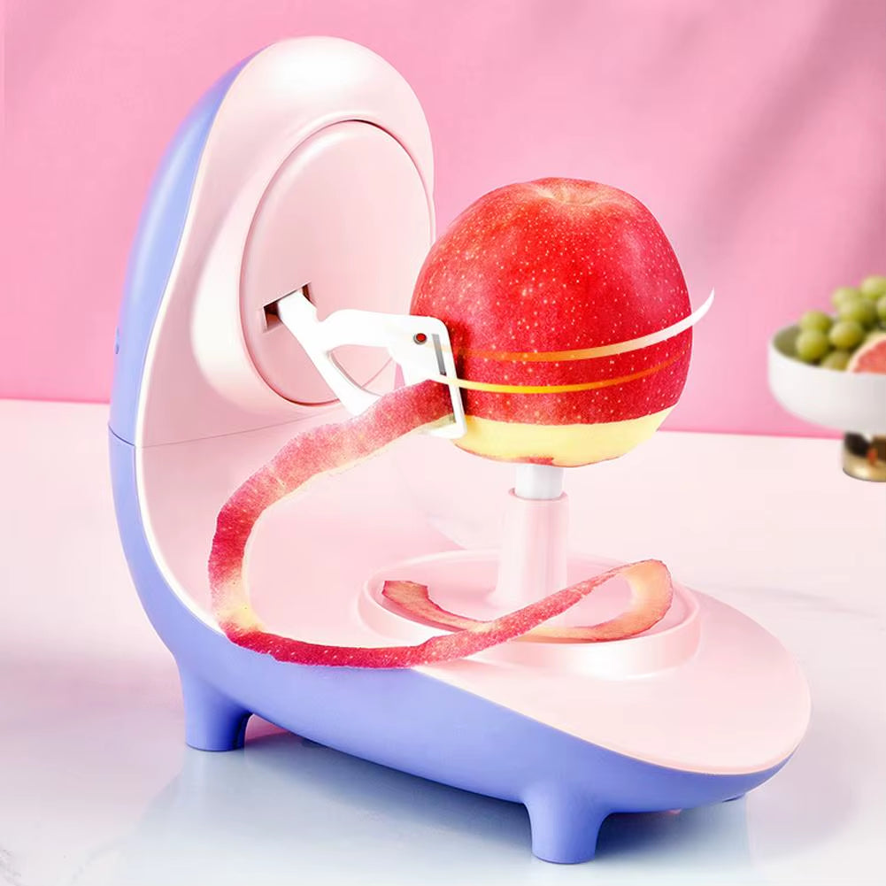 1Pc Electric Peeler Automatic Charging Multifunctional Pelador Commercial Marvelous Home Peeling Fruit Artifact Portable Y6M1