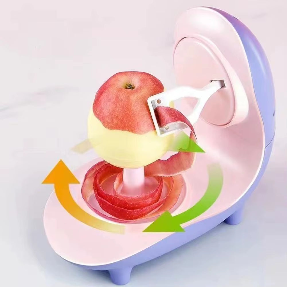 1Pc Electric Peeler Automatic Charging Multifunctional Pelador Commercial Marvelous Home Peeling Fruit Artifact Portable Y6M1