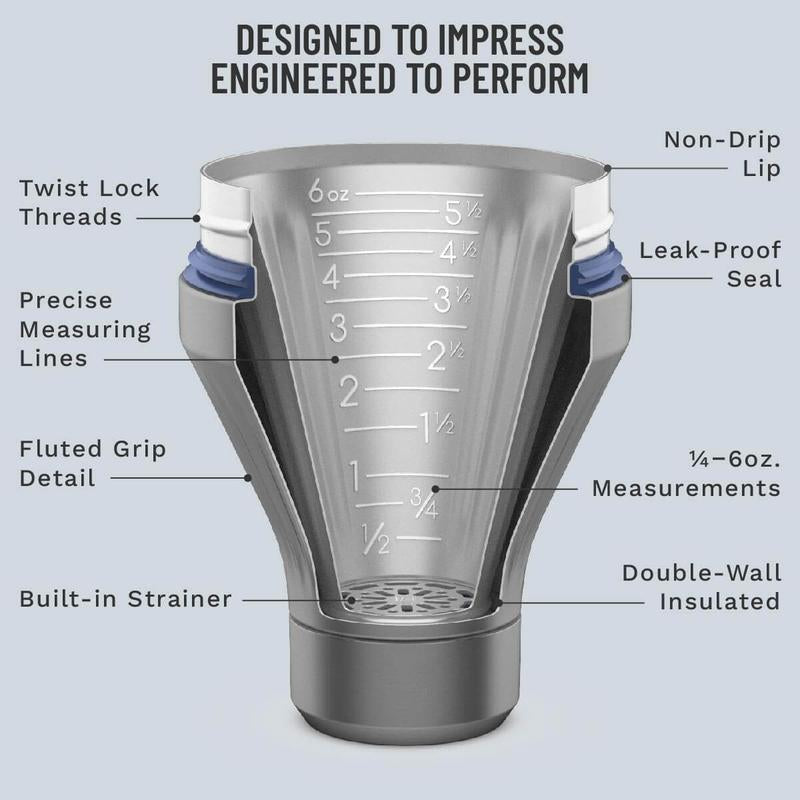 Diamond Edition Hybrid Cocktail Shaker