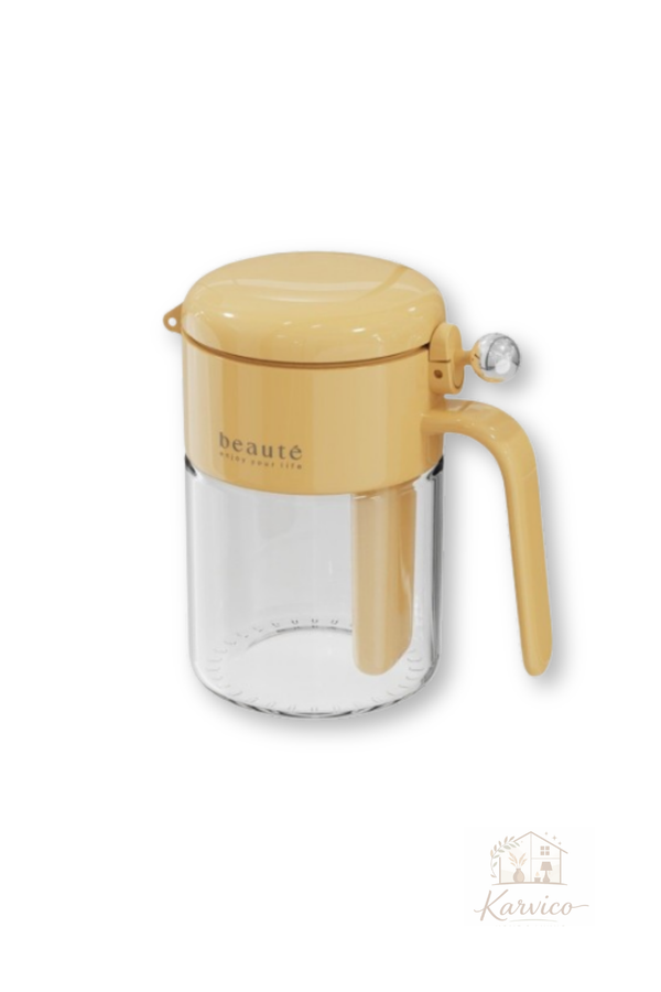 Airtight Glass Seasoning Jars – Kitchen Storage Set