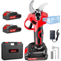 Cordless Power Pruner with LCD Display, 1.4" Cutting Diameter, 2000Mah*2 Batteries, Brushless Motor Pruning Shears, for Garden Tree Pruner Branch