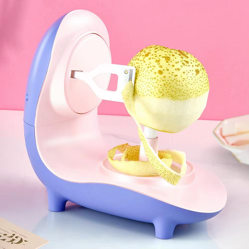 1Pc Electric Peeler Automatic Charging Multifunctional Pelador Commercial Marvelous Home Peeling Fruit Artifact Portable Y6M1