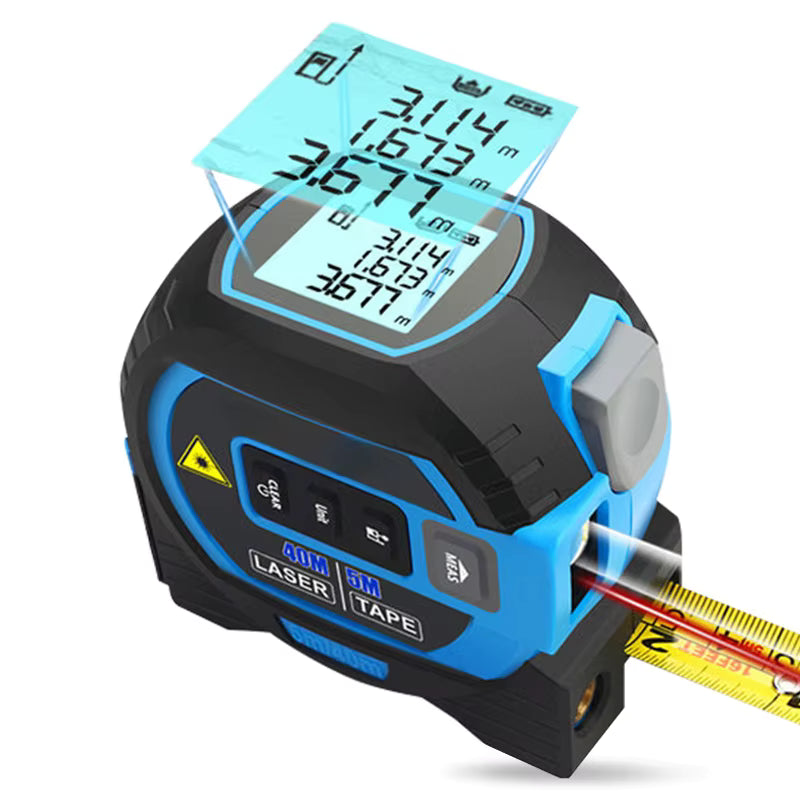 3-in-1 Laser Tape Measure – Digital Measuring Tool