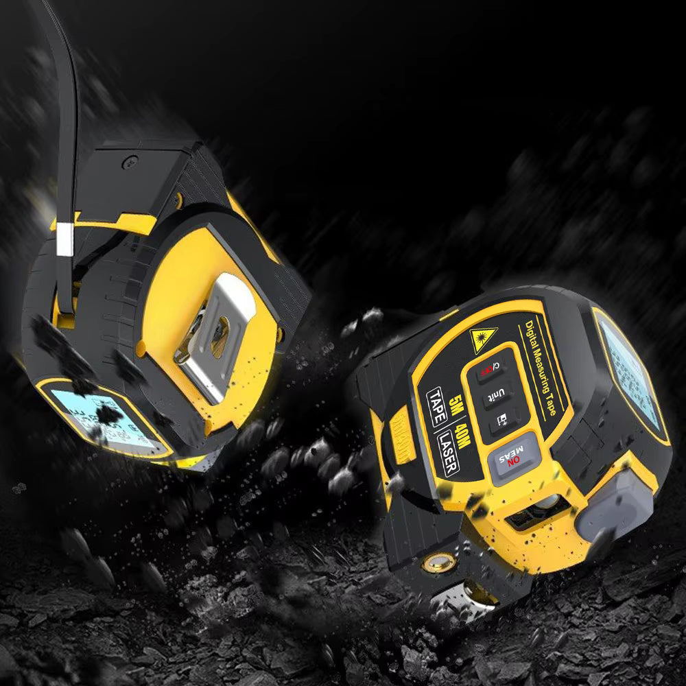 3-in-1 Laser Tape Measure – Digital Measuring Tool